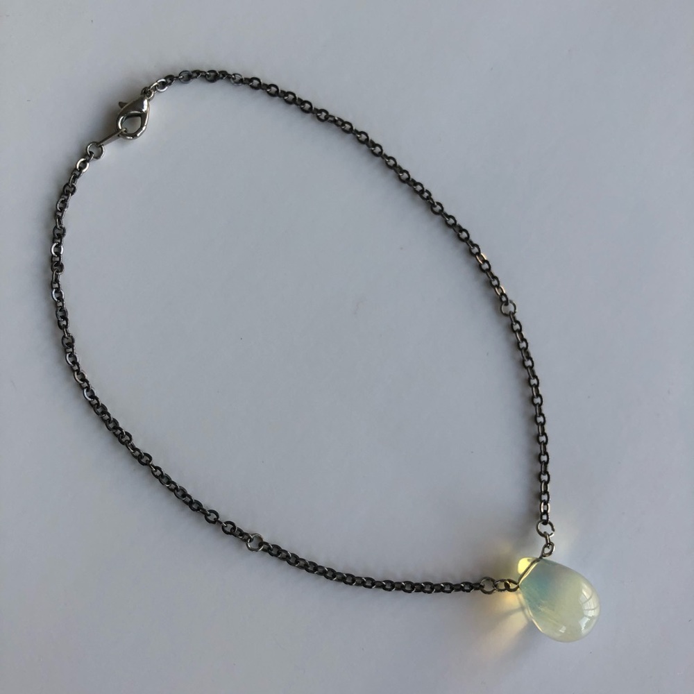 Glass Droplet Necklace